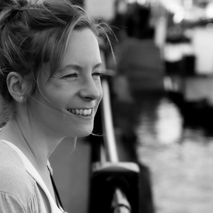 Portrait of Aria, group coordinator and fusion cooking expert